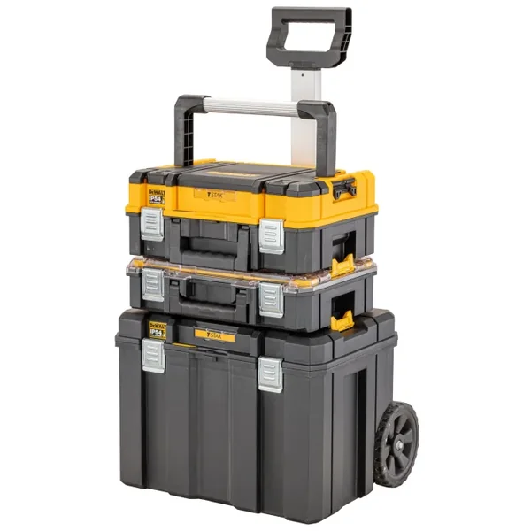 Caja de herramientas modular con ruedas